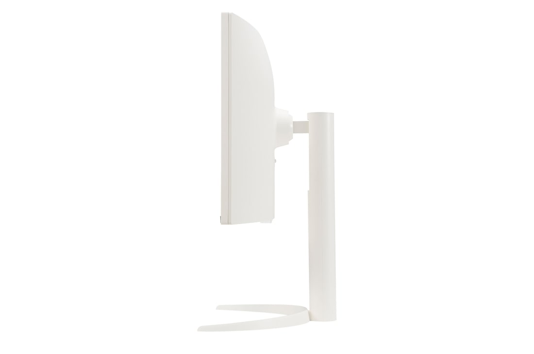 LG צג LG MyView Smart בגודל 34 אינץ' ביחס 21:9 WQHD UltraWide קעור (3440x1440) עם webOS, מבט צד על הצג עם טווח כוונון גובה של 110 מ"מ, 34SR65QC-W, thumbnail 9