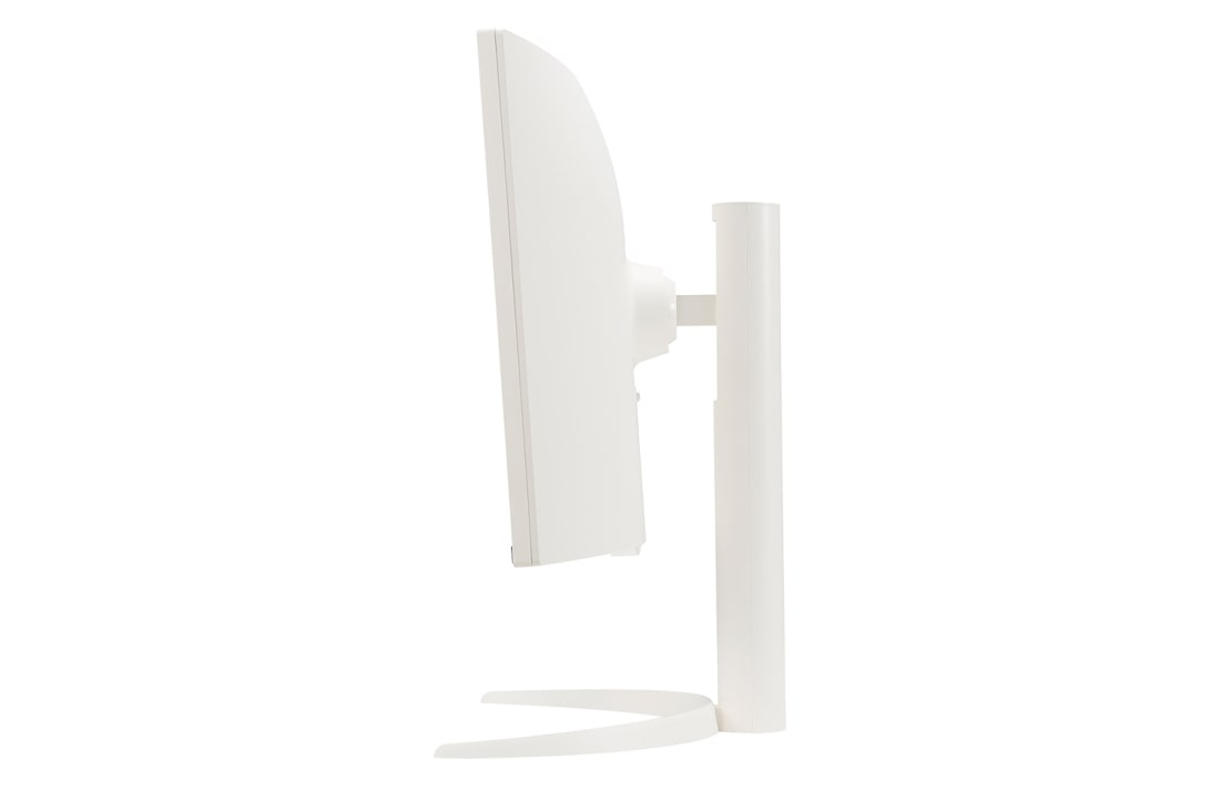 LG צג LG MyView Smart בגודל 34 אינץ' ביחס 21:9 WQHD UltraWide קעור (3440x1440) עם webOS, מבט צד על הצג עם זווית הטיה של -5 מעלות, 34SR65QC-W, thumbnail 11