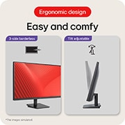 LG מסך''27 Full HD 100hz IPS  ביחס 16:9 עם חיבור ™USB Type-C , Easy and comfy, 27MS530B-B, thumbnail 14