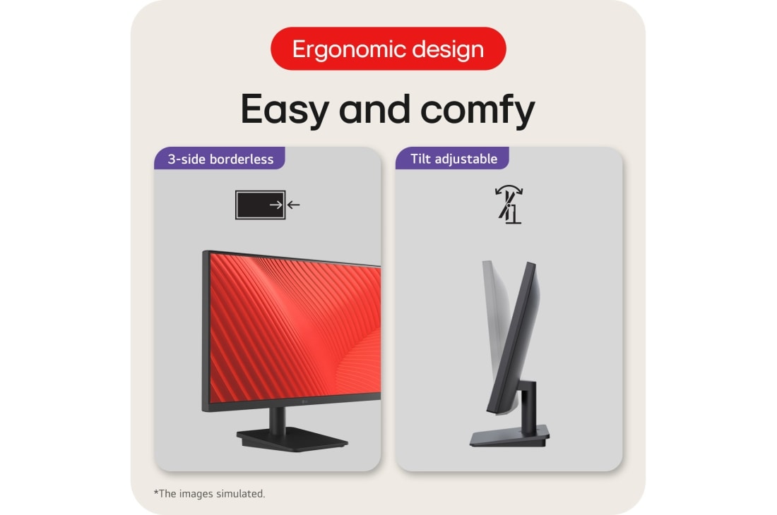 LG מסך''24 Full HD 100hz IPS  ביחס 16:9 עם חיבור ™USB Type-C , easy and comfy, 24MS530B-B, thumbnail 14