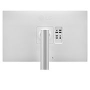 LG מסך ''27 UHD 4K IPS תומך VESA DisplayHDR™ 400 /עם ™USB Type-C ביחס 16:9, תקריב של היציאות, 27UP850K-W, thumbnail 7