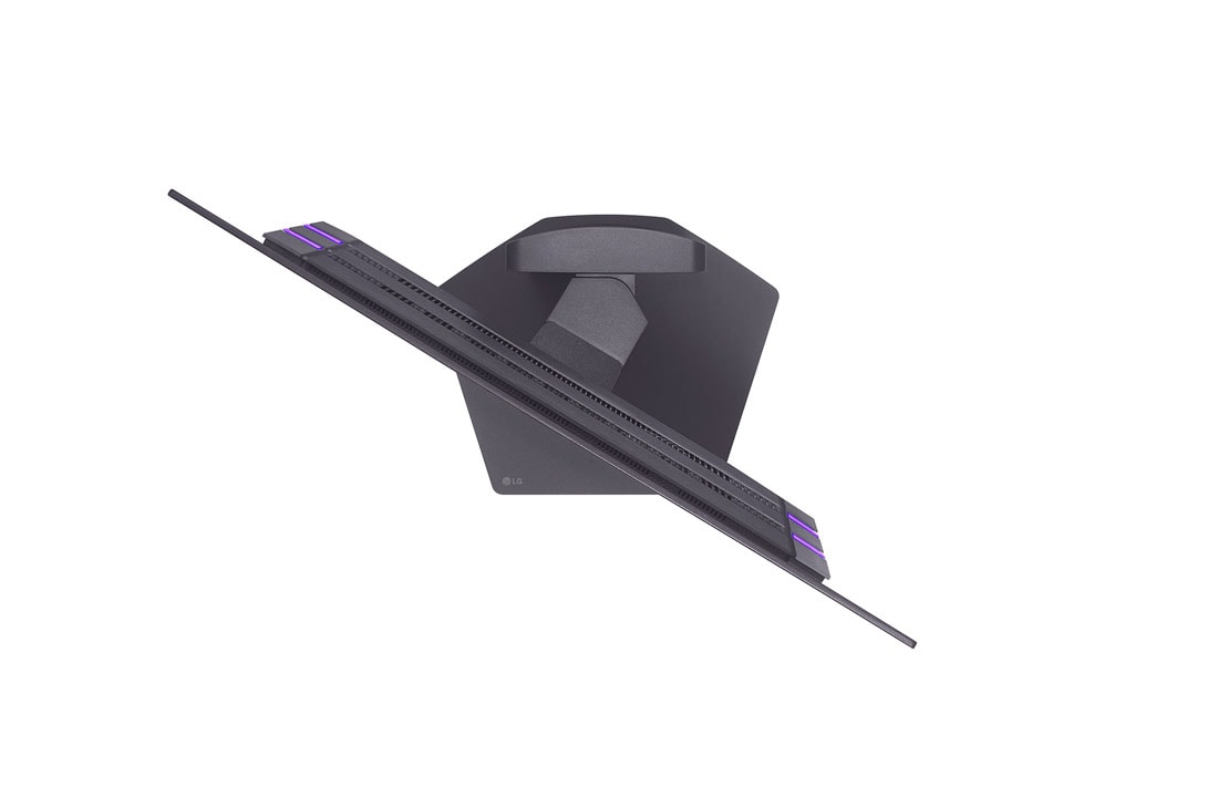 LG UltraGear™ ‏27-אינץ' OLED 480Hz QHD Gaming Monitor | 0.03ms (GtG), DP 2.1, DisplayHDR True Black 400 , מבט עילי של צג מסתובב ‎+30 מעלות, 27GX790A-B, thumbnail 12