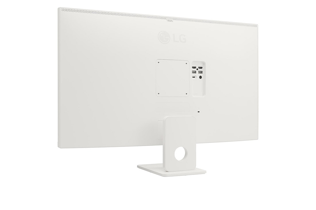 LG צג חכם של LG בגודל 31.5 אינץ', 4K UHD עם webOS, מבט אחורי בזווית 15- מעלות, 32U721SA-W, thumbnail 8