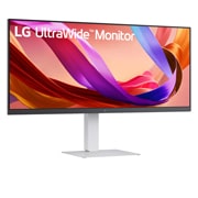LG מסך ‏UltraWide 34 LG אינץ’ IPS ב 21:9 ברזולוציית WFHD ‏, מבט צד בזווית °‏15+ מעלות, 34U530A-W, thumbnail 3