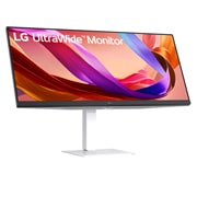 LG מסך ‏UltraWide 34 LG אינץ’ IPS ב 21:9 ברזולוציית WFHD ‏, מבט צד בזווית הטיה של ‎15°-, 34U530A-W, thumbnail 5
