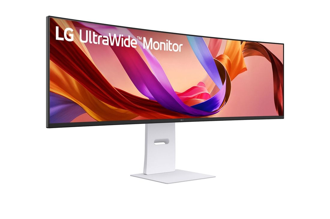LG Home LG UltraWide™ 49” Dual QHD Nano IPS 144 Hz  קעור, מבט צד בזווית °‏15+ מעלות, 49U950A-W, thumbnail 3