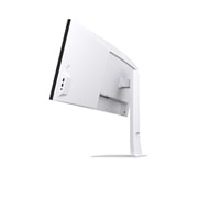 LG Home LG UltraWide™ 49” Dual QHD Nano IPS 144 Hz  קעור, מבט צד אחורי מוטה בזווית, 49U950A-W, thumbnail 7