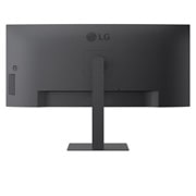 LG מסך LG UltraWide 34  '' IPS WQHDביחס 21:9, מבט אחורי על הצג עם יציאות כפולות גלויות, 34U650A-B, thumbnail 11