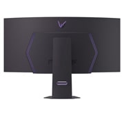 LG מסך גיימינג LG UltraGear™ 45” OLED WQHD   קעור 240 Hz 0.03 ms (GtG)  תומך ב- DisplayHDR™ True Black 400, USB-C, תקריב של הסמל האחורי, 45GX900A-B, thumbnail 12