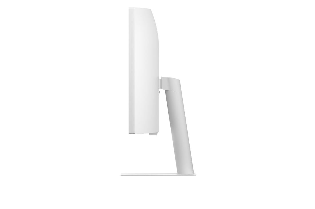 LG צג LG SMART Monitor WQHD קעור בגודל 34 אינץ' לסטרימינג של 34U601SA עם webOS, מבט צד משמאל, 34U601SA-W, thumbnail 5