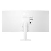 LG צג LG SMART Monitor WQHD קעור בגודל 34 אינץ' לסטרימינג של 34U601SA עם webOS, מבט אחורי, 34U601SA-W, thumbnail 8