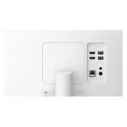 LG צג LG SMART Monitor WQHD קעור בגודל 34 אינץ' לסטרימינג של 34U601SA עם webOS, תקריב ישר על יציאות קלט אחוריות, 34U601SA-W, thumbnail 11