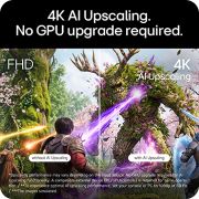 LG מסך הגיימינג LG UltraGear evo GX8 32'',  4K OLED הראשון בעולם עם AI Upscaling, מבט מאחור, 32GX870B-B, thumbnail 6