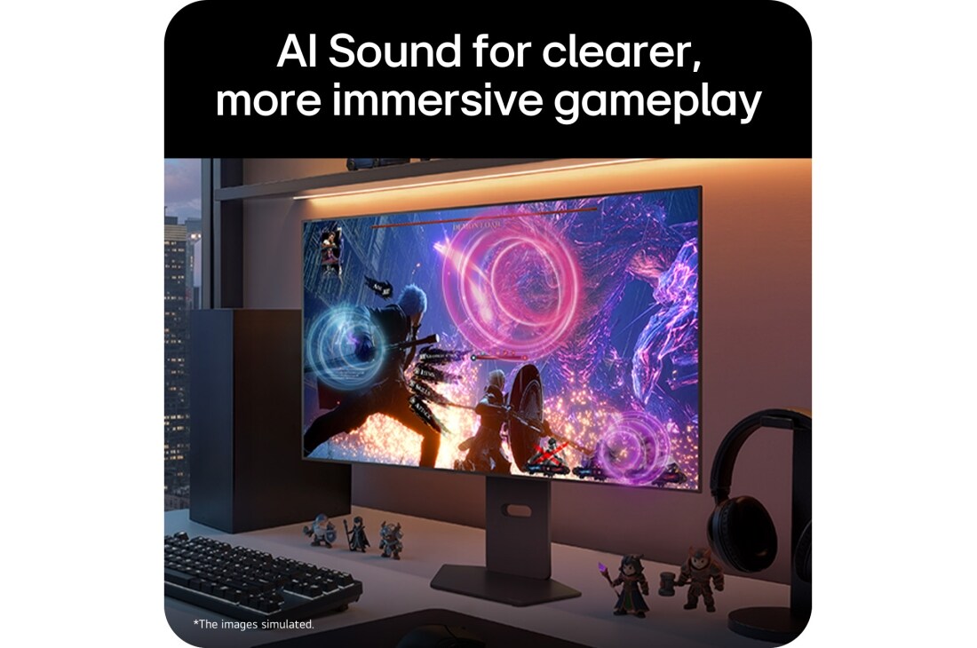 LG מסך הגיימינג LG UltraGear evo GX8 32'',  4K OLED הראשון בעולם עם AI Upscaling, תמונה מצד ימין, 32GX870B-B, thumbnail 15