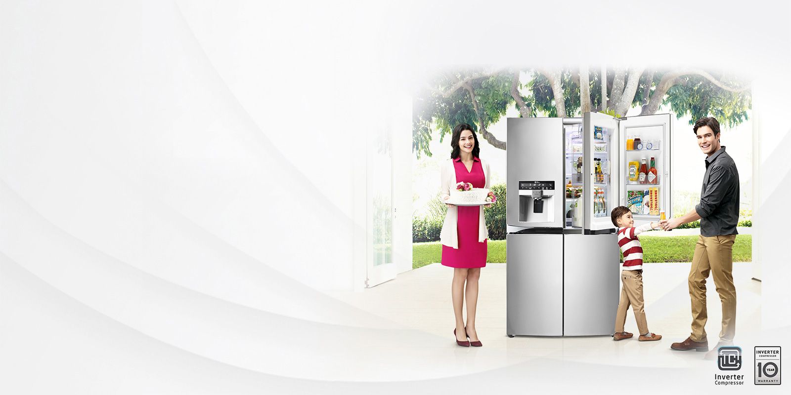 מקררי LG במגוון אופציות