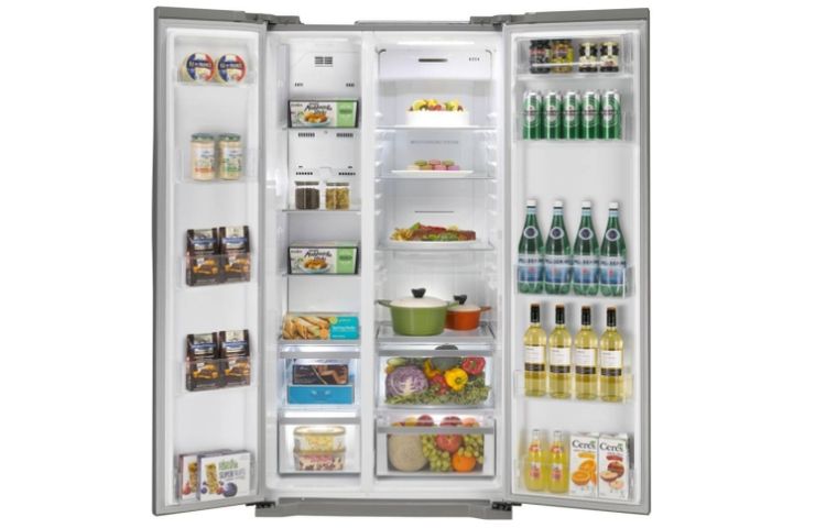 LG  מקרר 2 דלתות דלת לצד דלת בנפח 546 ליטר, GC-B227GSQN, thumbnail 2