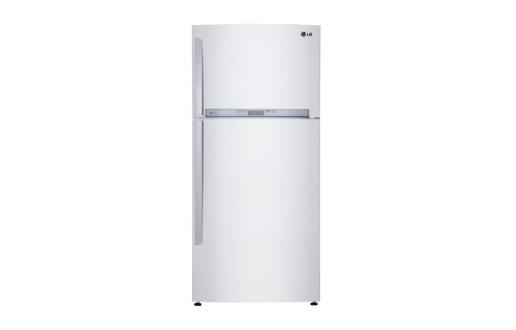 LG מקרר מקפיא עליון בקיבולת 610 ליטר בצבע לבן, GR-M698GVHX