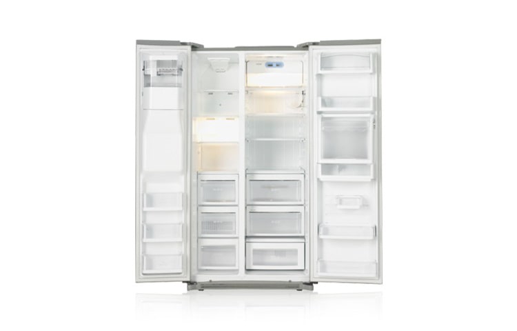 LG 635 ליטר Side by Side עם מערכת לייצור קוביות קרח מותקנת בדלת, GR-P269STJ-T, thumbnail 2