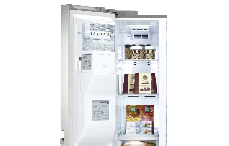 LG  מקרר 2 דלתות דלת לצד דלת בנפח 621 ליטר, GR-P288STJ, thumbnail 3