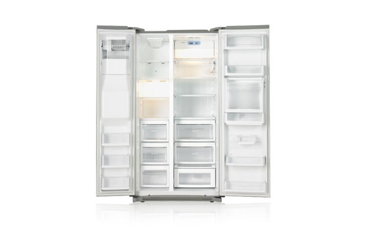 LG 727 ליטר Side by Side עם מערכת לייצור קוביות קרח מותקנת בדלת, GR-P289STJ-T, thumbnail 2