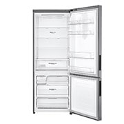 LG מקרר מקפיא תחתון בנפח 462 ליטר , Front all door open without food view, GR-B479BF, thumbnail 4