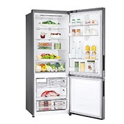LG מקרר מקפיא תחתון בנפח 462 ליטר , Right open with food, GR-B479BF, thumbnail 11