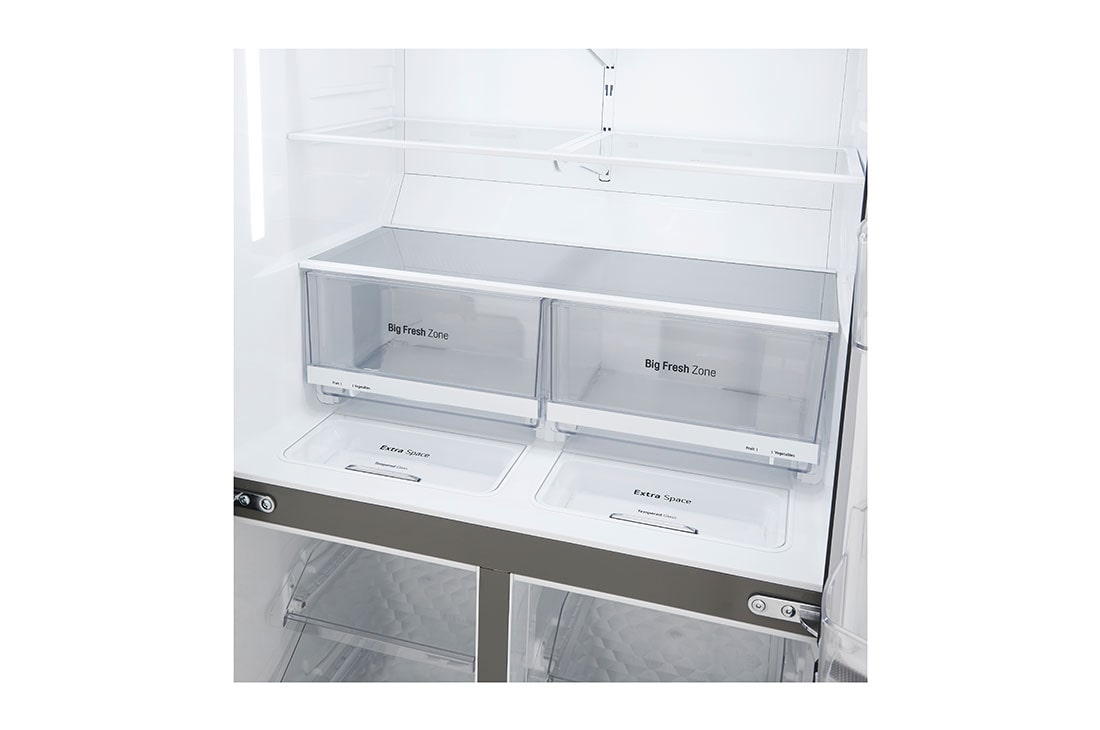 LG מקרר 4 דלתות בנפח 664 ליטר, GR-B718XL, GR-B718MB, thumbnail 6