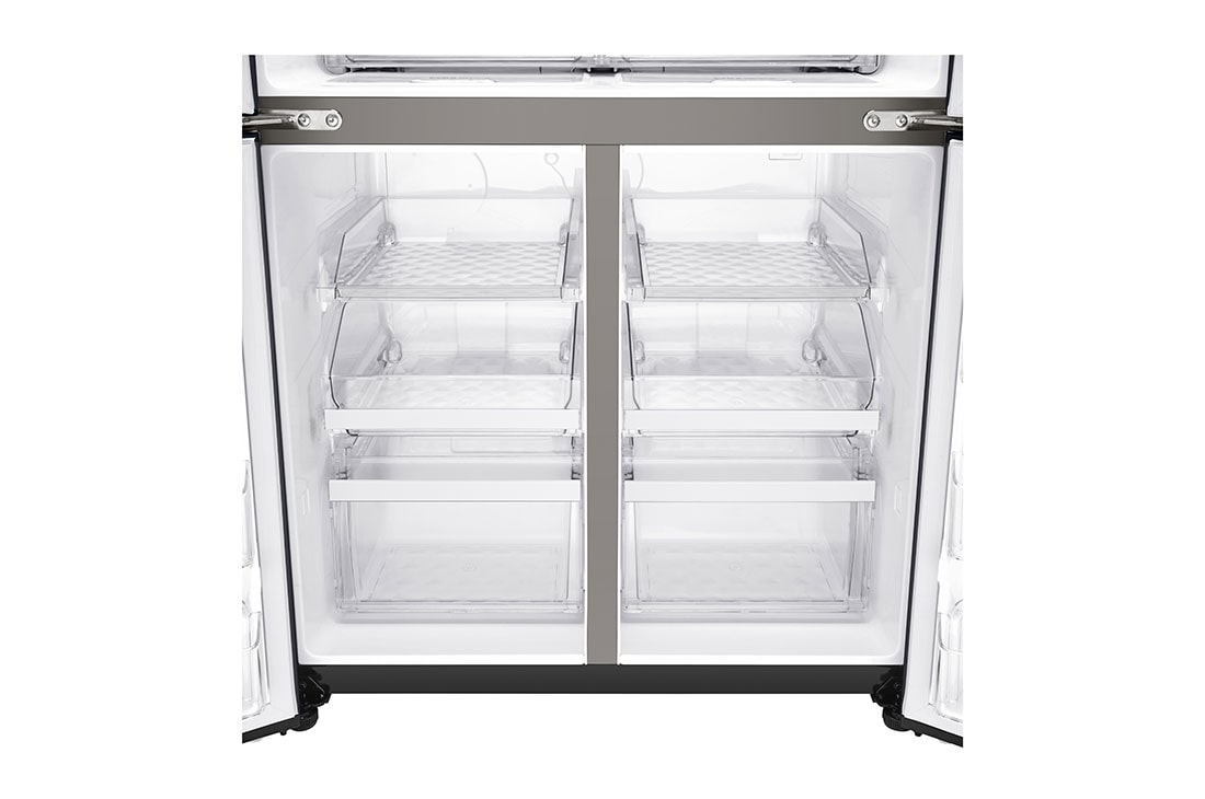 LG מקרר 4 דלתות בנפח 664 ליטר, GR-B718XL, GR-B718MB, thumbnail 7