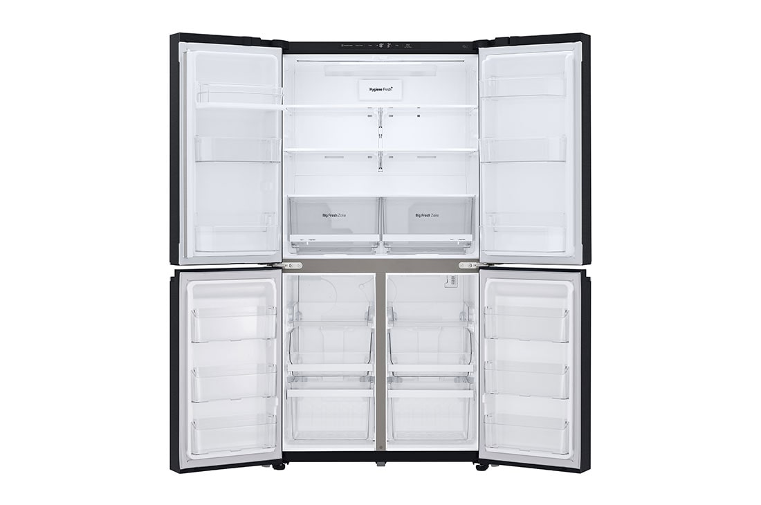 LG מקרר 4 דלתות בנפח 664 ליטר, GR-B718XL, GR-B718MB, thumbnail 3