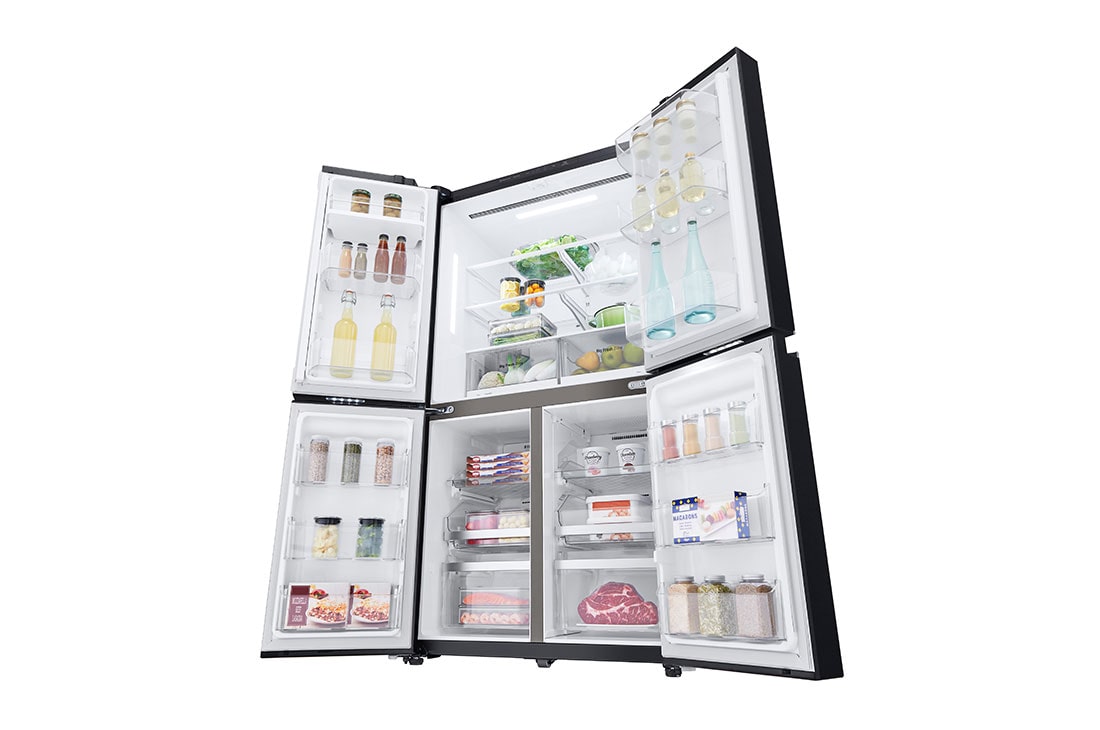 LG מקרר 4 דלתות בנפח 664 ליטר, GR-B718XL, GR-B718MB, thumbnail 9