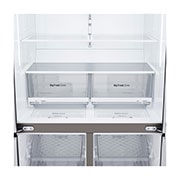 LG מקרר 4 דלתות בנפח 664 ליטר, GR-B718XL, GR-B718MB, thumbnail 5