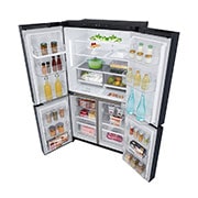 LG מקרר 4 דלתות בנפח 664 ליטר, GR-B718XL, GR-B718MB, thumbnail 10