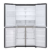 LG מקרר 4 דלתות בנפח 664 ליטר, GR-B718XL, GR-B718MB, thumbnail 3