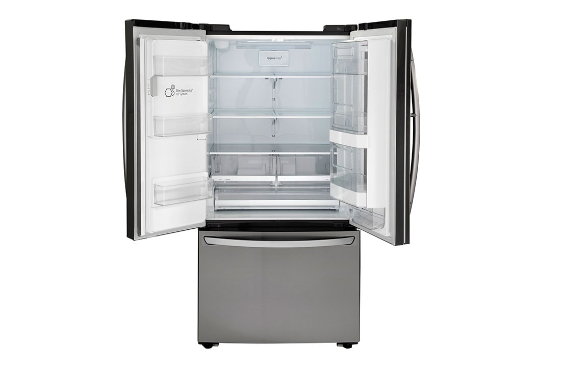 LG InstaViewמקרר 3 דלתותמקפיא תחתון772 ליטר LG ישראל