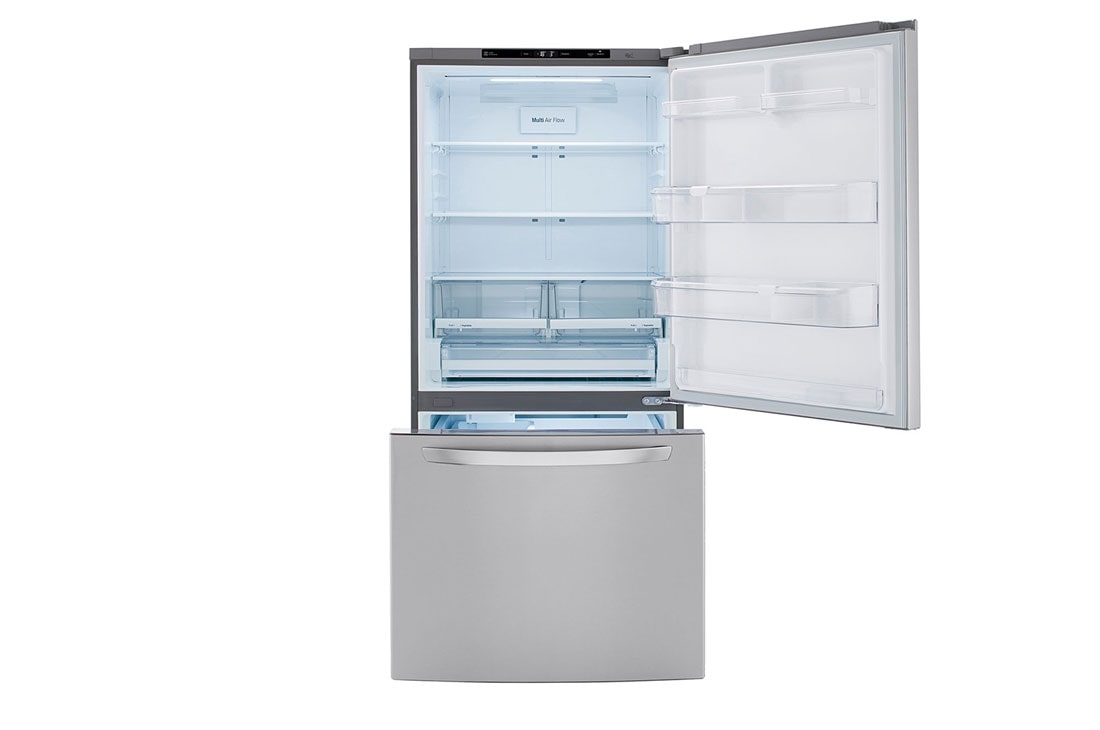 LG מקרר מקפיא תחתון בנפח 720 ליטר, Front top Door open, GM-859RSCE, thumbnail 5