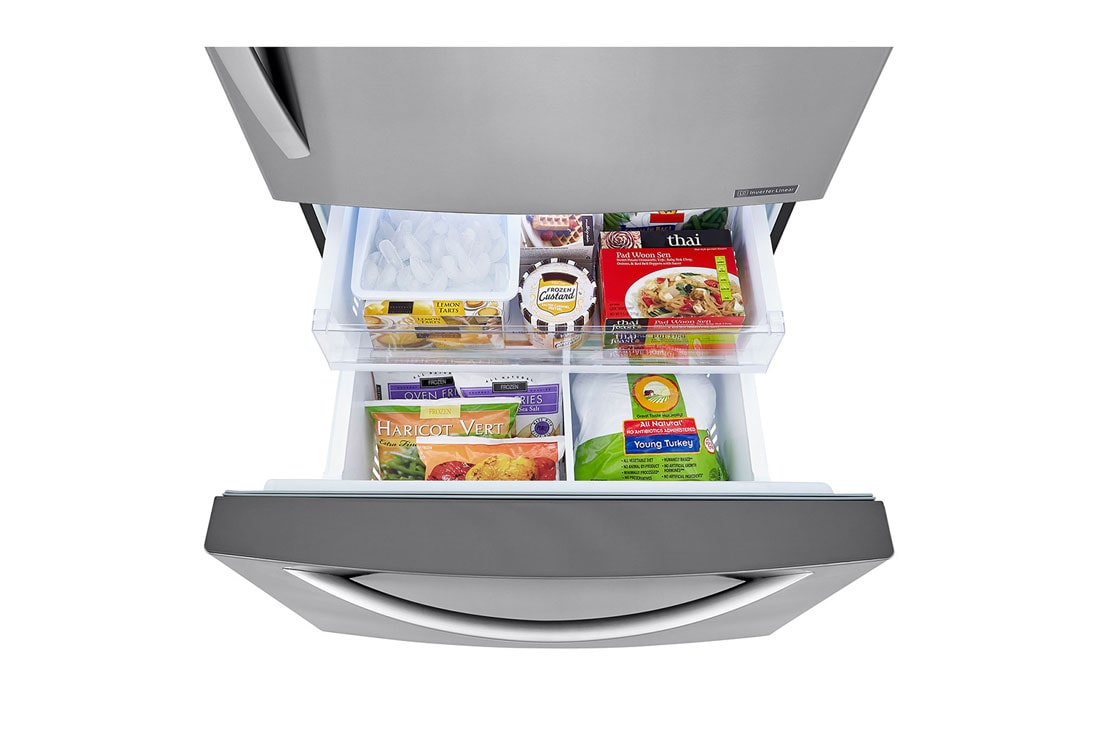 LG מקרר מקפיא תחתון בנפח 720 ליטר, Top view Freezer detail , GM-859RSCE, thumbnail 9
