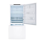 LG מקרר מקפיא תחתון בנפח 720 ליטר, Front image top door open, GM-859RWCE, thumbnail 4