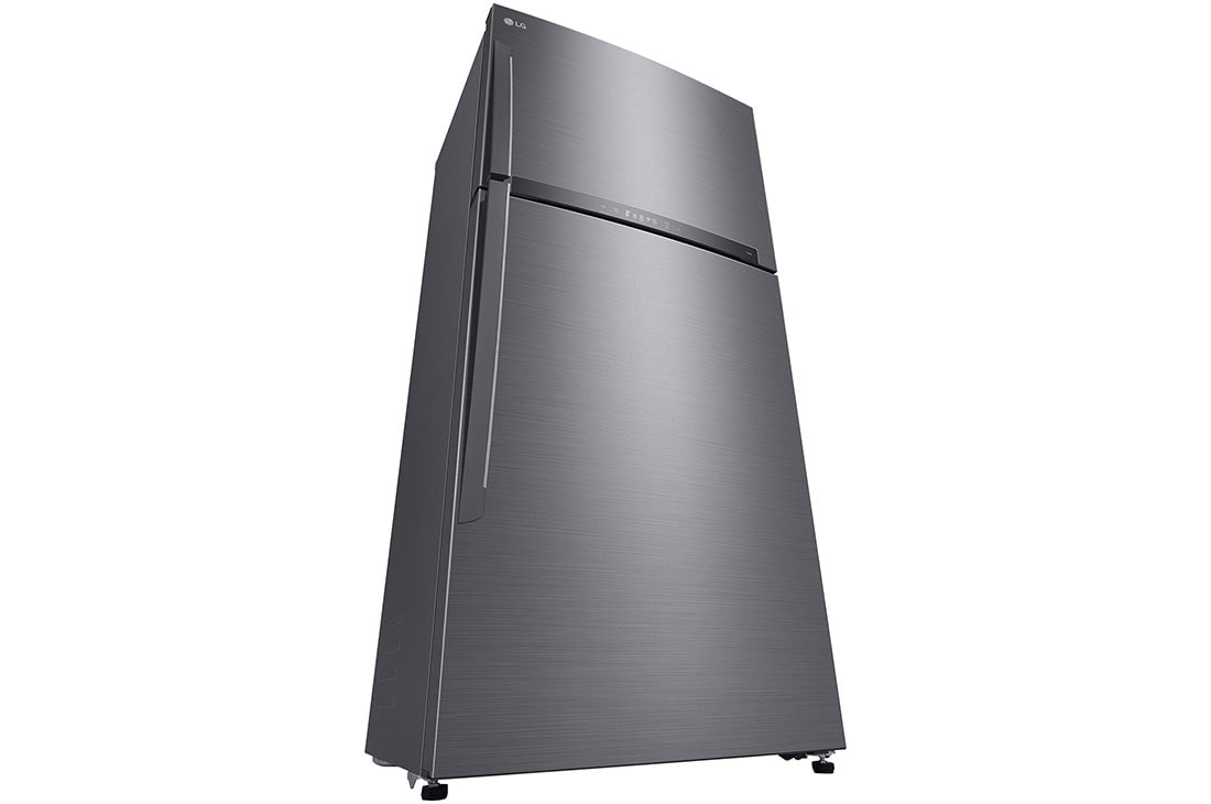 LG מקרר מקפיא עליון בנפח 592 ליטר, Left perspective-tilt, GR-M6981SE, thumbnail 14