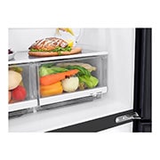 LG מקרר 4 דלתות בנפח 530 ליטר, Veggie box, GR-608WEDID, thumbnail 9