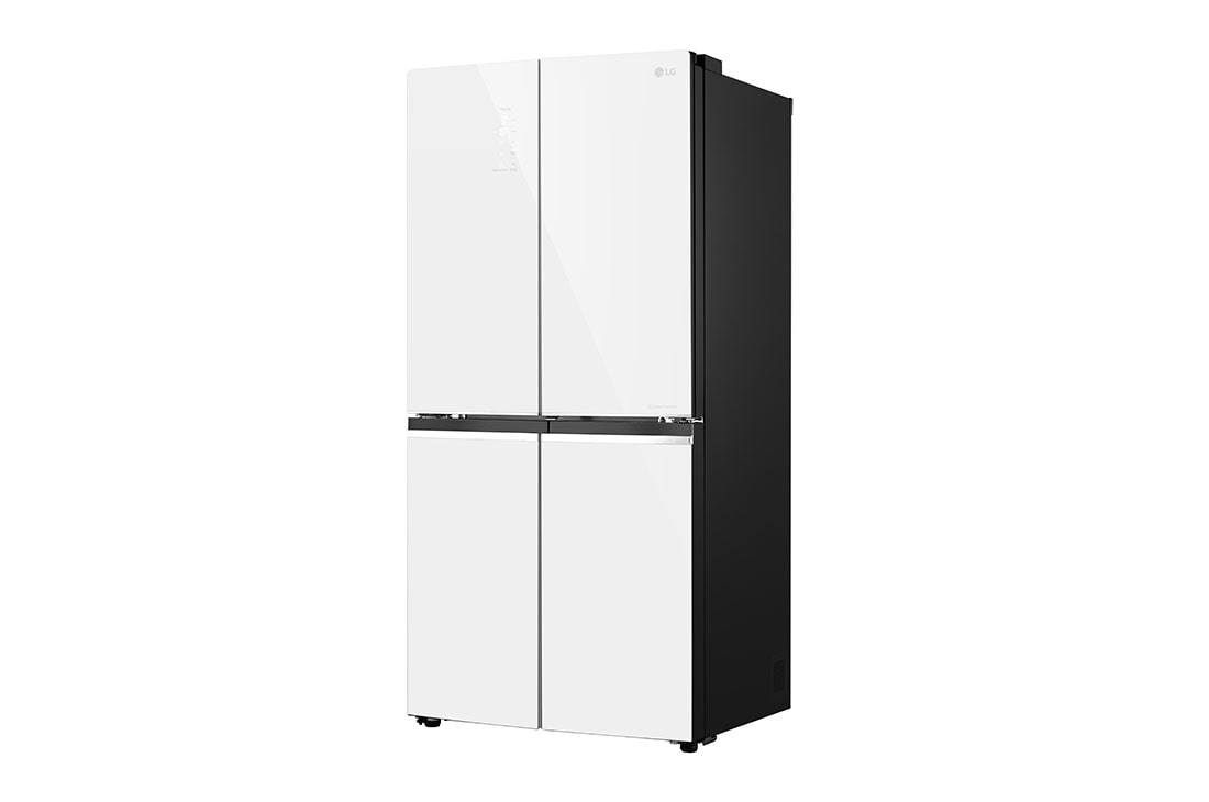 LG מקרר 4 דלתות בנפח 530 ליטר, Left side view, GR-608WEDID, thumbnail 14