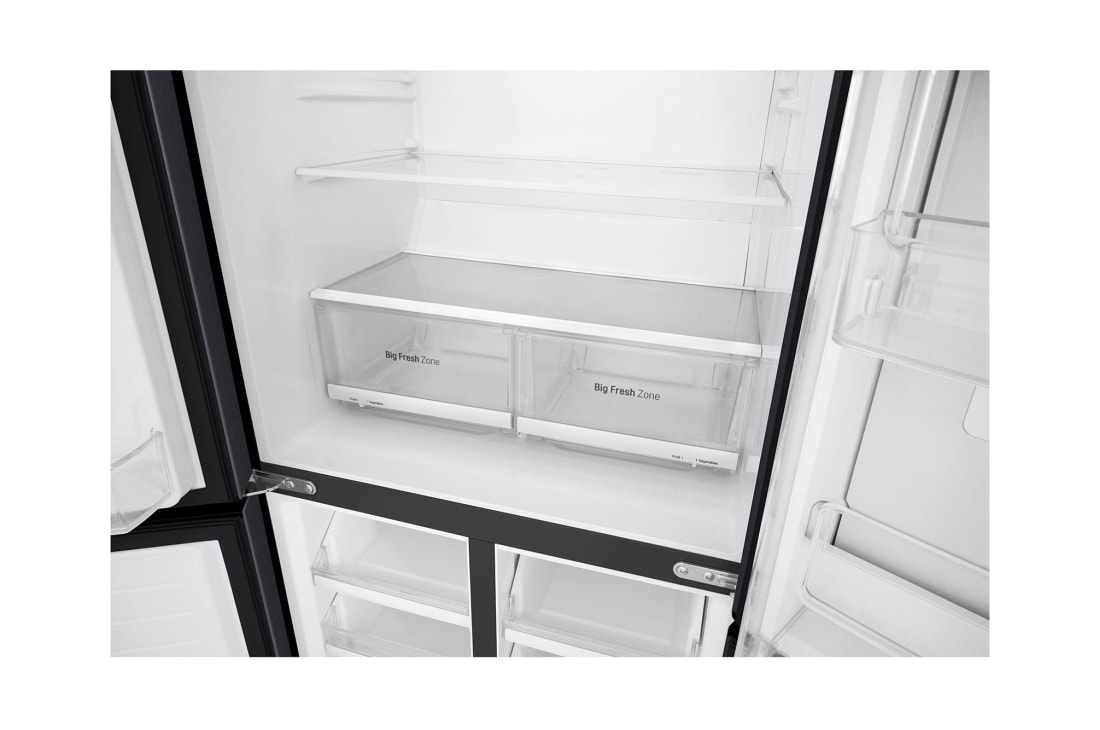 LG מקרר 4 דלתות בנפח 530 ליטר, Tray detail, GR-608WEDID, thumbnail 7