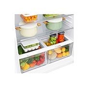 LG מקרר מקפיא עליון בנפח 592 ליטר, vegetable box, GR-M6981WE, thumbnail 6