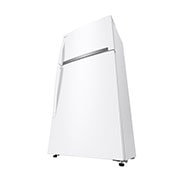 LG מקרר מקפיא עליון בנפח 592 ליטר, Right Bottom Perspective view, GR-M6981WE, thumbnail 13