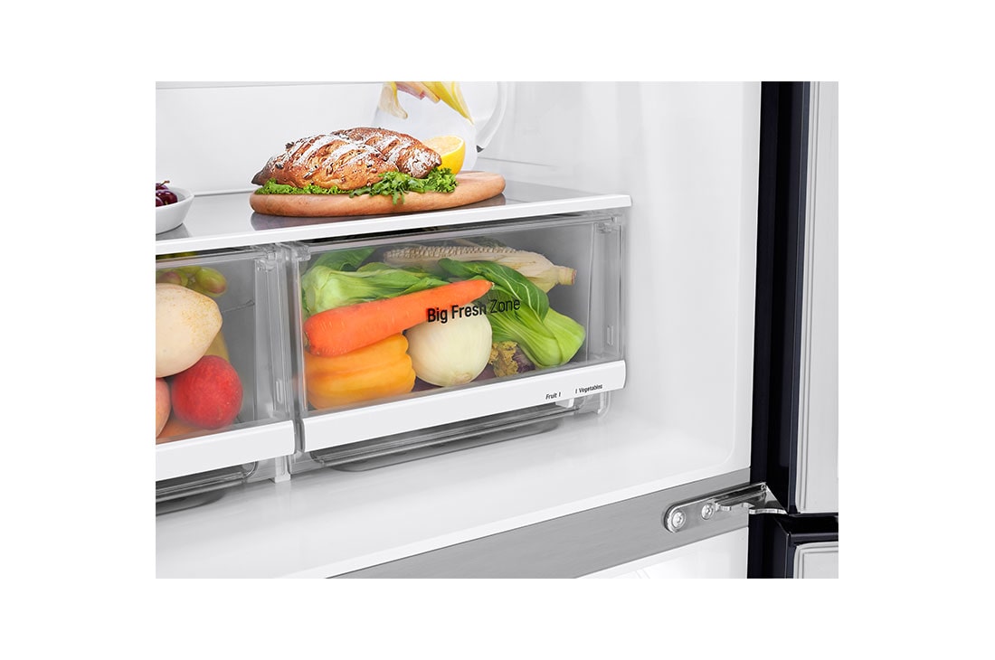 LG  מקרר 4 דלתות בנפח 530 ליטר, Detail view, GR-608BEDID, thumbnail 7