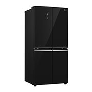 LG  מקרר 4 דלתות בנפח 530 ליטר, Left view, GR-608BEDID, thumbnail 12