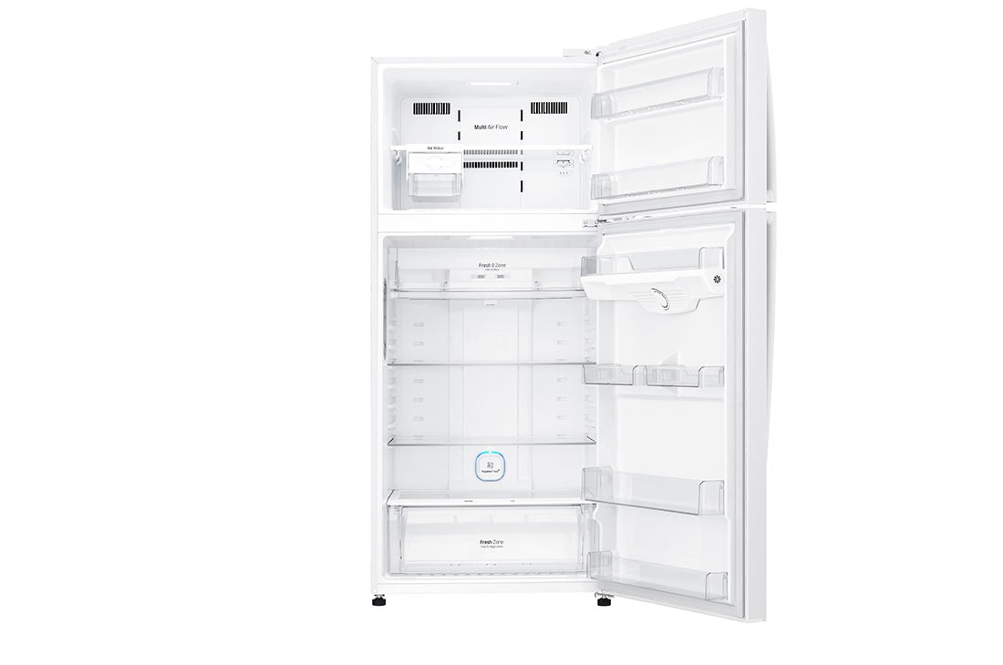 LG מקרר מקפיא עליון בנפח 506 ליטר, front open door, GR-M6781WU, thumbnail 4