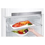 LG מקרר מקפיא עליון בנפח 506 ליטר, drawer food, GR-M6781WU, thumbnail 9