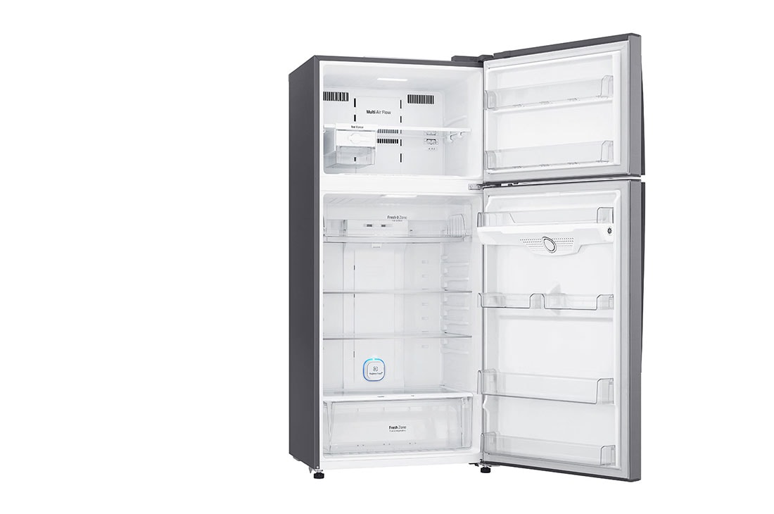 LG מקרר מקפיא עליון בנפח 506 ליטר, Left Side All Open View , GR-M6781SU, thumbnail 8