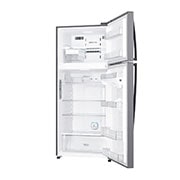LG מקרר מקפיא עליון בנפח 506 ליטר, Right side all door open view, GR-M6781SU, thumbnail 10