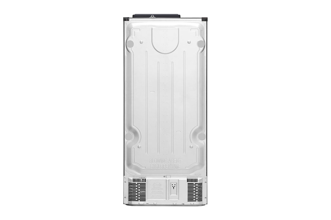 LG מקרר מקפיא עליון בנפח 506 ליטר, back view, GR-M6781BU, thumbnail 16